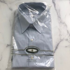 Vintage Paddock Club‎ by Arrow Light Blue Short Sleeve Button Down Shirt Size 17